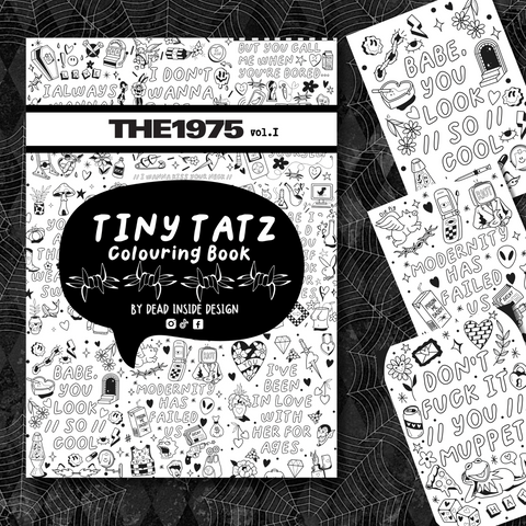 THE 1975 TINY TATZ COLOURING BOOK