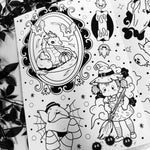 GHIBLI HALLOWEEN TATTOO COLOURING BOOK