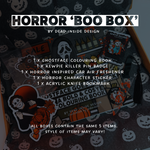 HALLOWEEN HORROR 'BOO BOX' BY DEAD INSIDE DESIGN LETTERBOX FRIENDLY GIFT BUNDLE