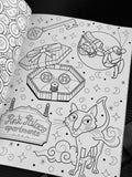 CORALINE TATTOO COLOURING BOOK