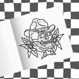 TRAD BANGERS - A TRADITIONAL TATTOO COLOURING BOOK