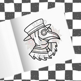 TRAD BANGERS - A TRADITIONAL TATTOO COLOURING BOOK