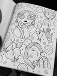 CORALINE TATTOO COLOURING BOOK