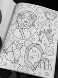 CORALINE TATTOO COLOURING BOOK