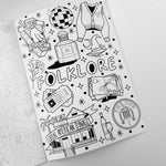ERAS TOUR TINY TATZ COLOURING BOOK (EXPLICIT VERSION)