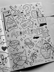 EXPLICIT VERSION 'THE ERAS TOUR' TINY TATZ COLOURING BOOK