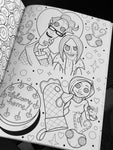 CORALINE TATTOO COLOURING BOOK