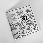 GHOSTFACE GOES TO WORK: A BOLD & COSY COLOURING BOOK