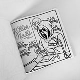 GHOSTFACE GOES TO WORK: A BOLD & COSY COLOURING BOOK