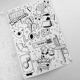 ERAS TOUR TINY TATZ COLOURING BOOK (EXPLICIT VERSION)