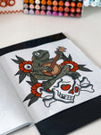 TRAD BANGERS - A TRADITIONAL TATTOO COLOURING BOOK