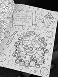 CORALINE TATTOO COLOURING BOOK