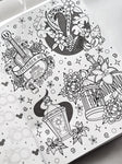 100 YEARS OF WONDER TATTOO COLOURING BOOK