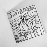 GHOSTFACE GOES TO WORK: A BOLD & COSY COLOURING BOOK