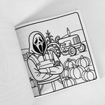 GHOSTFACE GOES TO WORK: A BOLD & COSY COLOURING BOOK
