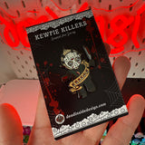 JASON VOORHEES KEWPIE KILLER HARD ENAMEL PIN BADGE