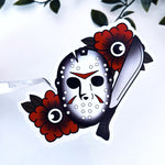 JASON VOORHEES FRIDAY THE 13th XL STICKER