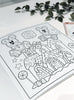 CHRISTMAS ON MAIN STREET 12-DAY ADVENT COLOURING BOOK