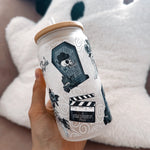 CORPSE BRIDE 12oz FROSTED GLASS CAN CUP