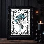 CORPSE BRIDE TATTOO ART PRINT