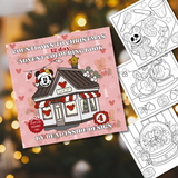 MAGICAL 12 DAYS OF CHRISTMAS ADVENT COLOURING BOOK
