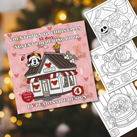 MAGICAL 12 DAYS OF CHRISTMAS ADVENT COLOURING BOOK