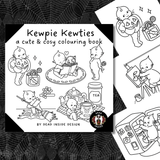 KEWPIE KEWTIES - A CUTE & COSY COLOURING BOOK