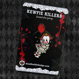 PENNYWISE KEWPIE KILLER HARD ENAMEL PIN BADGE